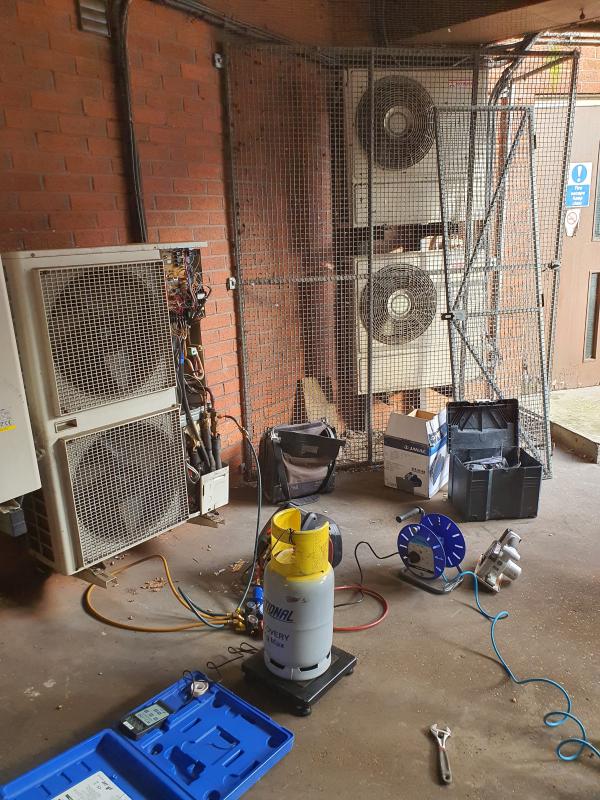 air conditioning r22 removal 2